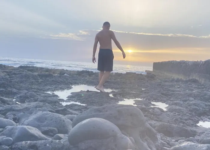 公寓 Paradise Oasis Palm Mar By Deihu Experiences 阿罗纳